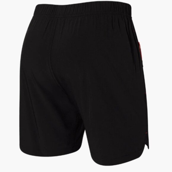 SAXX Gainmaker 2N1 Performance Short 9 inch inseam Black - Picture 2 of 4